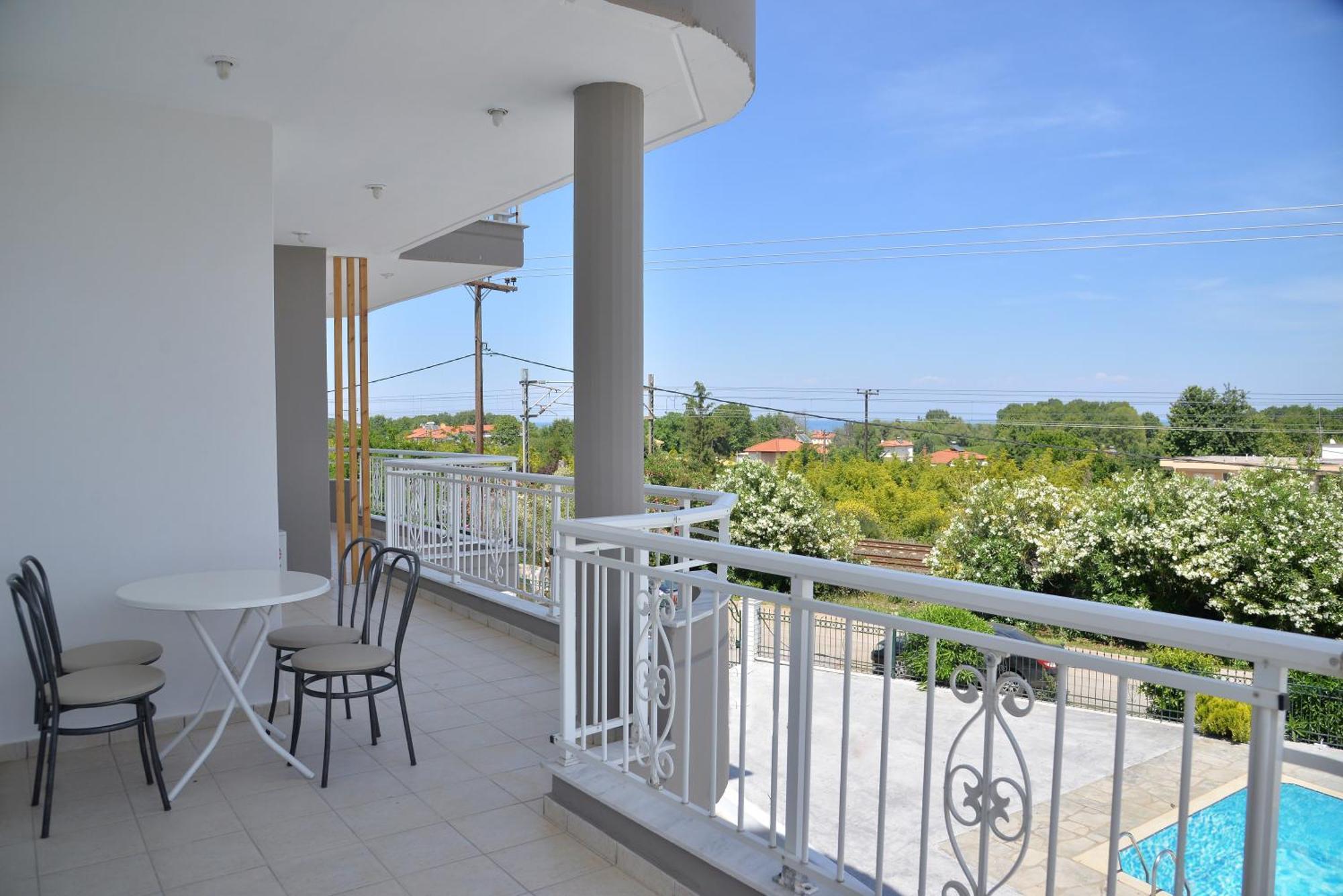 Seashore Living Leptokaryá Ngoại thất bức ảnh